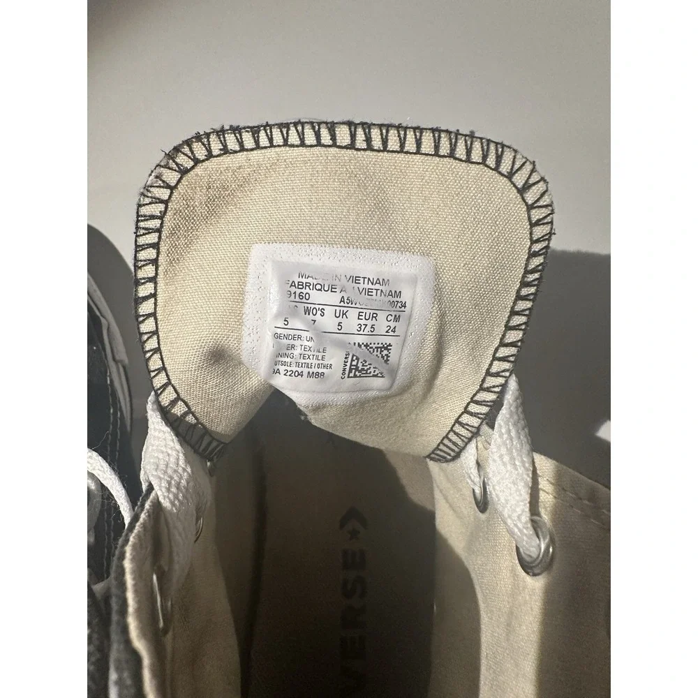 Converse Chuck Taylor All Star Canvas High Tops Unisex SIZE M5 W7 - Picture 8 of 12